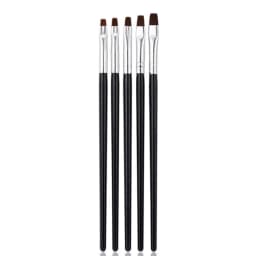 5Pcs Dental Resin Brush Pens Dental Shaping Silicone Adhesive Composite Porcelain Teeth Dentist Tools Dentistry Lab Tool