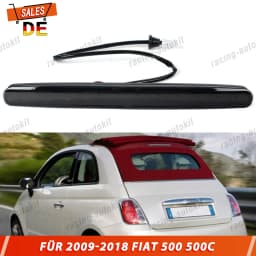 For FIAT 500C Tail Light Brake Lamp Diesel Petrol Convertible 2009-2018 Convertible Red Third LED Tail Stop Brake Light 77365246