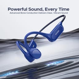 DOOGEE BoneBeat Swim Lite Bone Conduction Sports Headphones Wireless Bluetooth 5.4 Headset IP68 Waterproof With Microphone 32GB