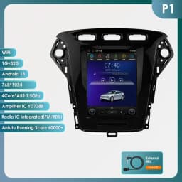 9.7 Car Radio Multimedia for Ford Mondeo MK4 Galaxy 2011-2013 Wireless Carplay Android Auto GPS 6115 Autoradio Car Stereo 360cam