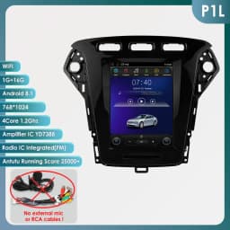 9.7 Car Radio Multimedia for Ford Mondeo MK4 Galaxy 2011-2013 Wireless Carplay Android Auto GPS 6115 Autoradio Car Stereo 360cam