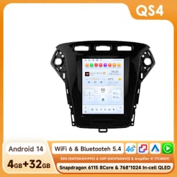 9.7 Car Radio Multimedia for Ford Mondeo MK4 Galaxy 2011-2013 Wireless Carplay Android Auto GPS 6115 Autoradio Car Stereo 360cam