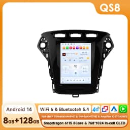 9.7 Car Radio Multimedia for Ford Mondeo MK4 Galaxy 2011-2013 Wireless Carplay Android Auto GPS 6115 Autoradio Car Stereo 360cam