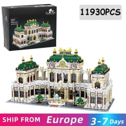11930PCS Luxury Palace Building Blocks City Street View MOC Building Model Bricks High Difficulty Assembly Toys For Adult Gifts