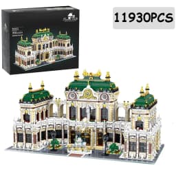 11930PCS Luxury Palace Building Blocks City Street View MOC Building Model Bricks High Difficulty Assembly Toys For Adult Gifts