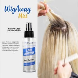118ml Wig Glue Remover Spray - Free from Harmful Additives, Making It Suitable for Removing Wig Pieces And Lace Front Wigs