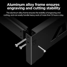 ACMER P1 L60 Laser Engraver Extended Kit Aluminum Frame Engraving Area Expansion Double For P1 Series Laser Engraving Machine