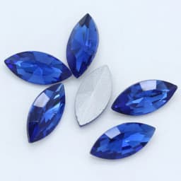 All-size 24-color horse eye Glass Crystal pointed back Rhinestones foiled fancy stons for shoes garment Headdress jewelry making