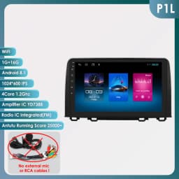 Hizpo 8Core Android Carplay Car Radio For Honda CR-V CRV 2017-2021 Multimedia Video Player 2 Din Navigation GPS Head Unit 10.1"