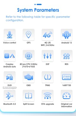 10.1"Carplay Android 14 Auto Car Radio for Citroen Berlingo 2019 Peugeot Partner Rifter 2020 Opel Combo Multimedia Player Gps