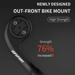 iGPSPORT Bicycle Computer Holder Extender M80 Out-front Bike Mount Support for iGPSPORT Bike Computer