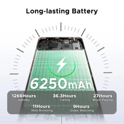 DOOGEE Note59 Pro 5G Smartphone 32GB 256GB 6.75" HD+ 120Hz Display Unisoc T8200 6250mAh Battery NFC Android15 Mobile Phone