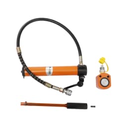 NEWEST 10-ton Hydraulic Jack, Industrial Manual Hydraulic Pump Power Kit 350CC, for Lifting, Bending,  Straightening