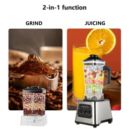 6000W Powerful Blender Mixer Juicer Smoothie Maker Table Blenders 2.5L Container Food Processor Blender Mixer for Ice Nut Fruit