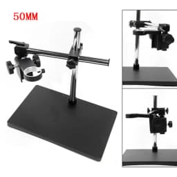 Digital Microscope Holder Stand Tripod Lift Holder Tool Microscope Stand for Universal Adjustable Base Support Aluminium Alloy