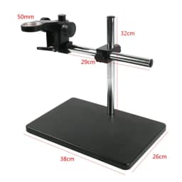 Digital Microscope Holder Stand Tripod Lift Holder Tool Microscope Stand for Universal Adjustable Base Support Aluminium Alloy