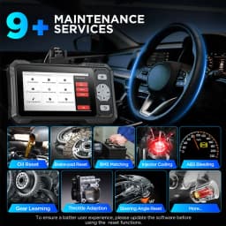 2026 New KINGBOLEN S608 Lifetime Free Update Car Diagnostic Tools 4 System ECM TCM ABS SRS CAN FD Active Test 9 Resets Auto OBD