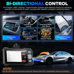 2026 New KINGBOLEN S608 Lifetime Free Update Car Diagnostic Tools 4 System ECM TCM ABS SRS CAN FD Active Test 9 Resets Auto OBD