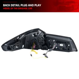 LED Tail Lights for BMW G30 F90 M5 5-Series 2017-2020 Saloon Sequential Turn Signal Rear Lamps Assembly [Not Fit G31]