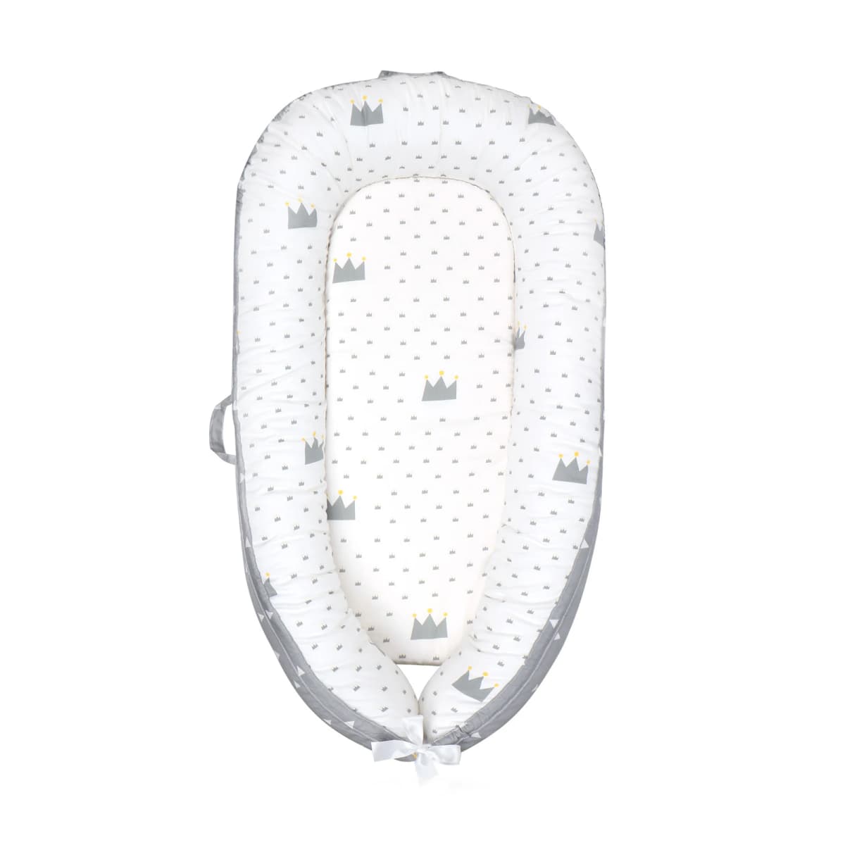 80cm x 50cm for Travel Portable Baby Lounger for Newborns Detachable Cotton Soft Adjustable Baby Floor Seat Type 4