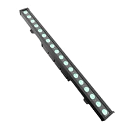 SHEHDS Waterproof IP65 LED Wash Wall 18x10W RGBWLAC 6in1 Mixing Light 0 Noise for DJ Disco Outdoor Party Theater Concert
