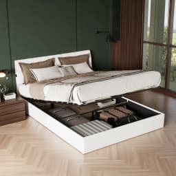 Anajqaqia Upholstered Storage Bed with USB Charging Port, Size: 140x190cm/140x200cm/160x200cm, Modern and Simple Style