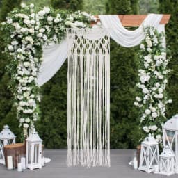 Beige Curtain Made of Polyester Cotton Woven Technique, Stable Durable Eco-Friendly, Creates a Cozy Living Atmosphere