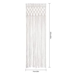 Beige Curtain Made of Polyester Cotton Woven Technique, Stable Durable Eco-Friendly, Creates a Cozy Living Atmosphere