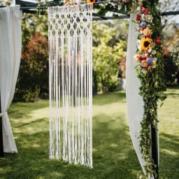 Beige Curtain Made of Polyester Cotton Woven Technique, Stable Durable Eco-Friendly, Creates a Cozy Living Atmosphere