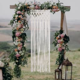 Beige Curtain Made of Polyester Cotton Woven Technique, Stable Durable Eco-Friendly, Creates a Cozy Living Atmosphere