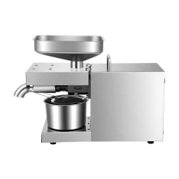 600W 220V Electric Oil Press Machine Cold Hot Oil Extractor 304 Stainless Steel for Peanut Sunflower Olive Seeds