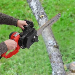 2000W Electric Chainsaw 16" Handheld Garden Electric Chain Saw 2132ft/min Chain Speed for Wood Cutting