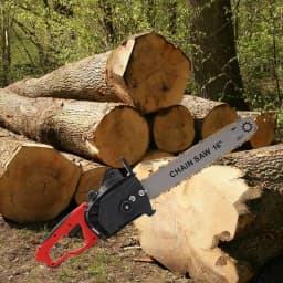2000W Electric Chainsaw 16" Handheld Garden Electric Chain Saw 2132ft/min Chain Speed for Wood Cutting