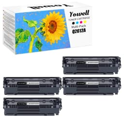 Yowell Q2612A 12A Compatible Toner Cartridge for HP LaserJet 1010 1012 1015 1018 1020 1022 1022nw 3015 3020 3052 3055 M1005