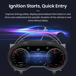 Junsun Blue light anti-glare screen For Mercedes Benz GLA CLA X156 2014-2019 LCD Dashboard Panel Virtual CockPit Speedometer
