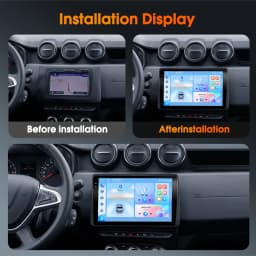 Podofo AI Voice Wireless Carplay Android Auto Radio For Renault Duster Adventurer 2019 Car Intelligent Systems BT 2din Autoradio