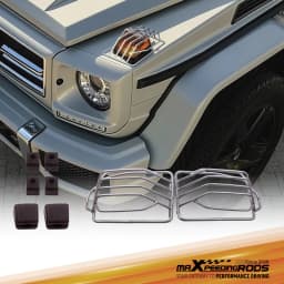 Turn Signal Light Guards Grilles For Mercedes for Benz  G-class 79-18 W460 W461 W63