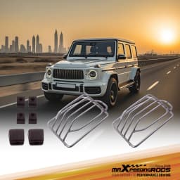 Turn Signal Light Guards Grilles For Mercedes for Benz  G-class 79-18 W460 W461 W63