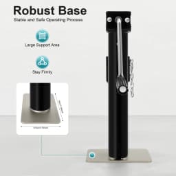 1T Heavy Duty Lifting Jack Steel Car Lifting Jack 10 inch Lift Trailer Jack Profile Floor Jack with Manual Hand Pump For Lifting