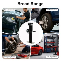 1T Heavy Duty Lifting Jack Steel Car Lifting Jack 10 inch Lift Trailer Jack Profile Floor Jack with Manual Hand Pump For Lifting