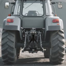 3 Point Trailer Hitch Iron Tractor Quick Hitch 3 Point Adapter Triangle Linkage w/h 2" Trailer Receiver For Heavy Duty Work