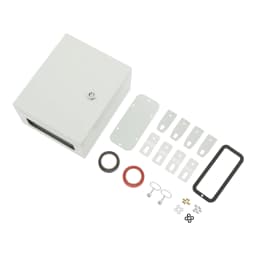 Safe Protection IP50-55 Distributor Cabinet 25*15*30cm With Removable Mounting Plate and Safety Lock Grounding Screws
