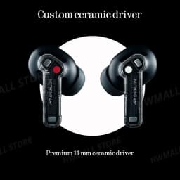 Nothing Ear 45dB Active Noise Cancellation ANC 11mm Driver 24-bit Hi-Res Audio with LDAC & LHDC Up to 40.5 hours of listening