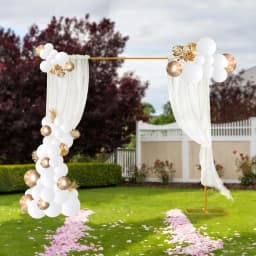 2*2.1M Wedding Arch Door Large Size Rectangle Background Decorative Flower Rack Balloon Stand for Wedding Birthday Event Party