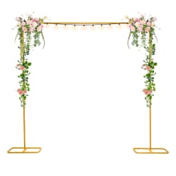 2*2.1M Wedding Arch Door Large Size Rectangle Background Decorative Flower Rack Balloon Stand for Wedding Birthday Event Party