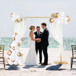 2*2.1M Wedding Arch Door Large Size Rectangle Background Decorative Flower Rack Balloon Stand for Wedding Birthday Event Party