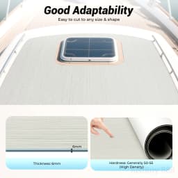 240*90cm EVA Boat Flooring Non-skid Boat Flooring EVA Foam Decking Sheet Boat Self Adhesive Matts EVA Flooring Boat for RV Surfb