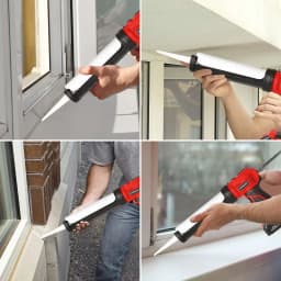 Cordless Electric Glue Gun Glass Glue Caulking Gun 4 Speeds Wireless Doors and Windows Sewing Glue Tool for Makita 18V Battery