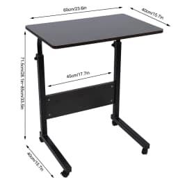 Portable Adjustable Height Laptop Computer Stand Desk Bed Side Reading Table Laptop Computer Stand Desk Adjustable Laptop Table