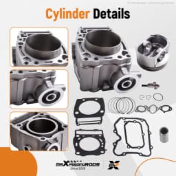 Piston Cylinder Top End Kit For Polaris Magnum Ranger Scramble 500 96-13 3085075